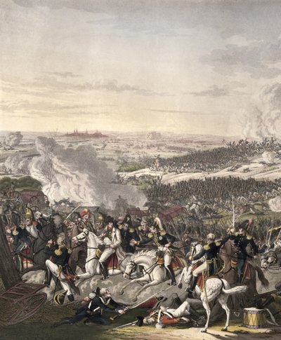 La fuga di Napoleone, Waterloo, 18 giugno 1815 da Johann Moritz Rugendas